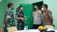 Resmikan Kantor Koramil Tamalanrea, Wali Kota Makassar Instruksikan Pembangunan Paving Block
