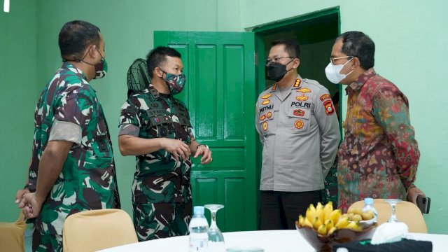 Resmikan Kantor Koramil Tamalanrea, Wali Kota Makassar Instruksikan Pembangunan Paving Block