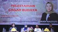 Budi Hastuti Sosialisasi Perda Pelestarian Cagar Budaya