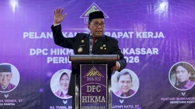Pelantikan DPC Hikma Makassar, Danny Minta Sinergitas Perangi Covid-19