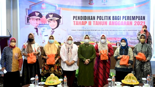 DP3A dan TP PKK Kota Makassar Buat Pendidikan Politik untuk Perempuan