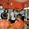 Fatmawati Rusdi Tinjau Pelaksanaan PTM GeNose Siswa Tingkat SD