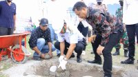Bupati Andi Utta Letakkan Batu Pertama Pembangunan Griya Harapan Baru