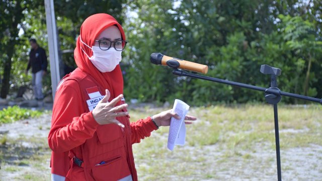 Besarkan PMI melalui Aksi Kemanusiaan, Indah Apresiasi para Relawan