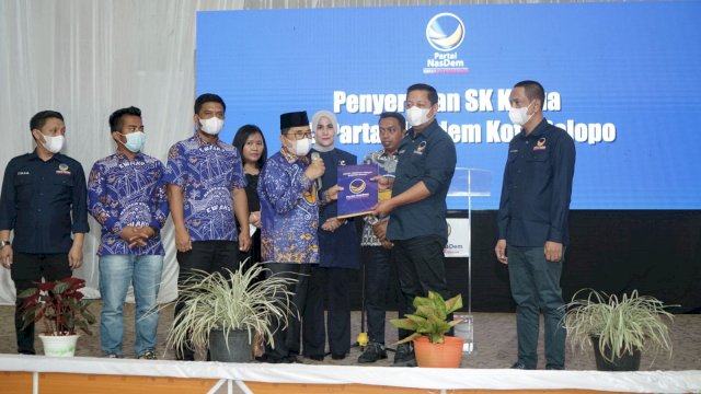 Judas Amir Nahkodai DPD NasDem Palopo