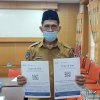 Pemda Luwu Utara Pasang Aplikasi PeduliLindungi di Tiga Kantor Ini