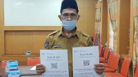 Pemda Luwu Utara Pasang Aplikasi PeduliLindungi di Tiga Kantor Ini