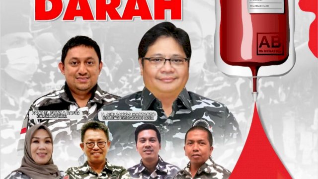 Ayo Terlibat dalam Aksi Donor Darah yang Digelar oleh Bapera Sulsel, Ini Waktu dan Tempatnya
