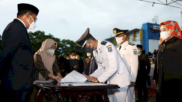 Usai Pelantikan, Danny dan Jajarannya Dzikir Bersama Sambut Tahun 2022