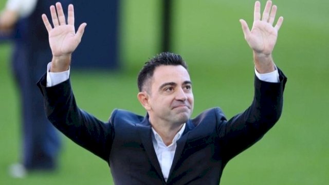 Pelatih Barcelona, Xavi Hernandez. (Ist)
