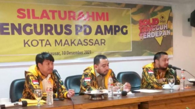 Silaturahmi pengurus AMPG Kota Makassar.