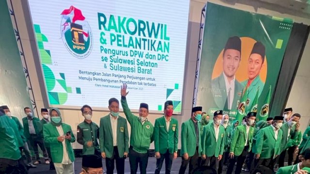 Rakorwil PPP Sulsel yang digelar di Makassar, Jumat (24/12) [Ist]