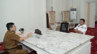 Syahar Temui Judas Amir di Kantor Wali Kota Palopo