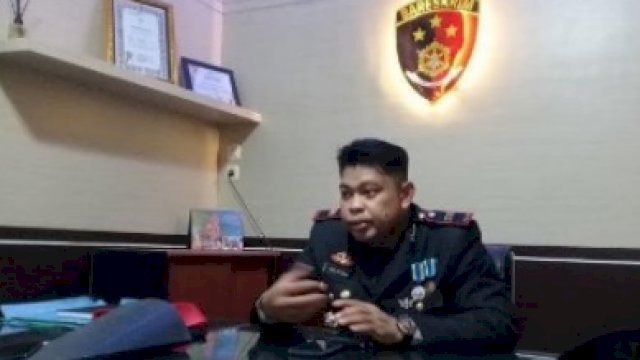 Kasat Reskrim Polres Sinjai, Iptu Abustam. (Tribun Timur)