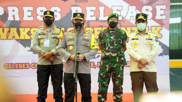 Gebyar Vaksin Sulsel Berhadiah Mobil, Kapolri Listyo Sigit: Selamat Mencapai 70 Persen