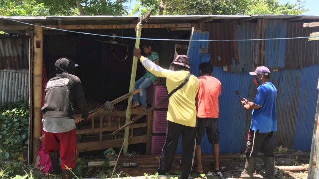 Demi Penataan Kota Bulukumba, Warga Rela Bongkar Rumah di Pesisir Pantai Merpati