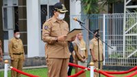 Dua Tahun Vakum Akibat Pandemi, Pemda Lutra Kembali Gelar Upacara Bendera