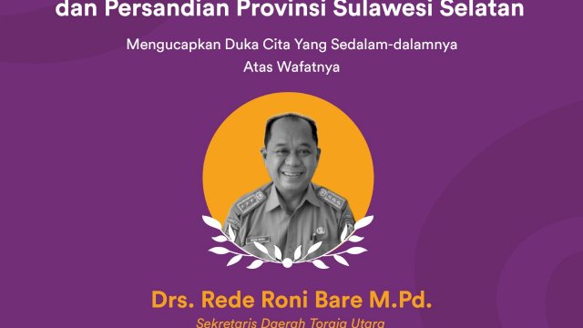 Sekda Toraja Utara Meninggal Dunia, Kadis Kominfo: Almarhum Sangat Baik