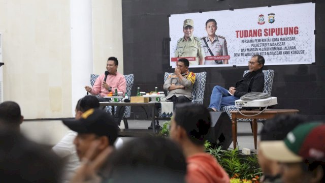 Wali Kota-Kapolrestabes Sepakat Rangkul Anak Muda Makassar, Bersama Menjaga Kota
