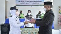Hadiri Sertijab Camat Sukamaju, Ini Pesan Bupati Indah