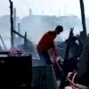 Si Jago Merah Hanguskan 5 Unit Rumah di Makassar