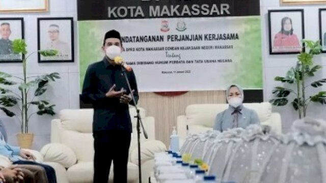 Ketua DPRD Makassar, Rudianto Lallo (RL).