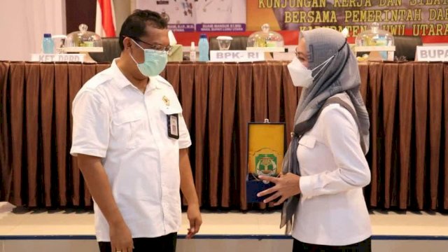 Tim BPK RI Ke Lutra, ini Pesan Bupati Indah