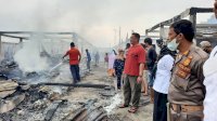 Sekitar 200 Kios Terbakar di Pasar Sentral Sinjai, Andi Kartini Segera Koordinasi dengan Kementerian Perdagangan