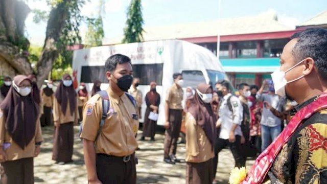 Capai 90,80 Persen, Sudah Lebih 324 Ribu Pelajar SMA/Sederajat di Sulsel Telah Vaksin