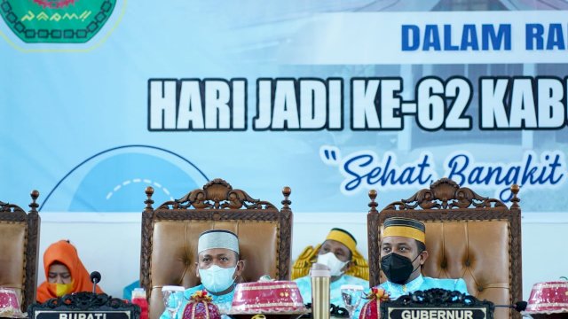 Bupati Takalar, dan Plt Gubernur Sulsel.