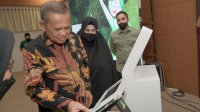 Launching Buku Tamu & Anjungan Digital Desa, Basmin: Tak Ada Kata Terlambat Untuk Tranformasi