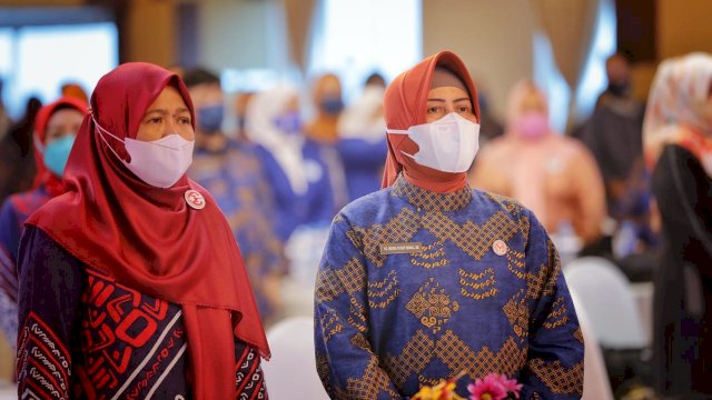 Ketua Dekranasda Kota Makassar, Indira Jusuf Ismail. (*)