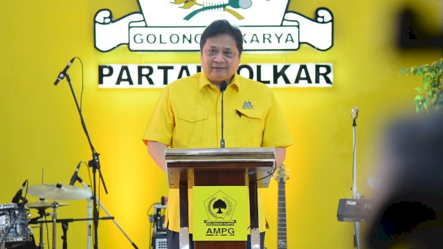 Airlangga Hartarto, Ketua Umum Golkar. (*)