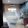 Kantor PDAM Kota Makassar ‘Diguyur’ Desinfektan Usai Dua Pegawainya Diduga Terpapar Covid-19