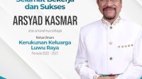 Arsyad Kasmar Sebagai Ketum KKLR, Andi Sudirman : Harap Terwujudnya Luwu Raya Bersinergi