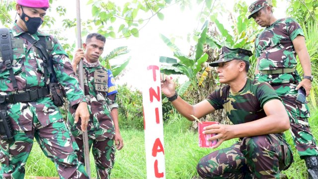 Mengendap Selama 37 Tahun, TNI AL Tancapkan Patok Pembatas Di Atas Lahannya 500 Ha