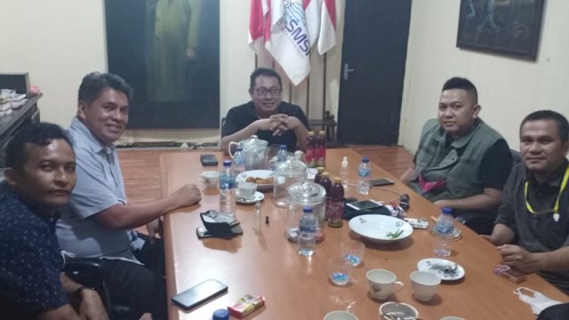 Sandi Nayoan dan SMSI Diskusi Terkait Hukum dan Kebhinekaan Dalam Dunia Media