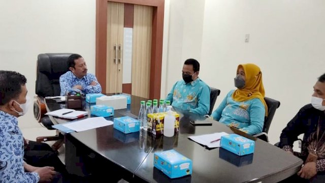 Persiapan Pemilu 2024, Bawaslu Temui Sekda Kota Makassar
