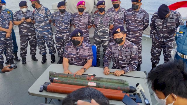 Penemuan Benda Diduga Rudal di Selayar, Lantamal: Side Scan Sonar
