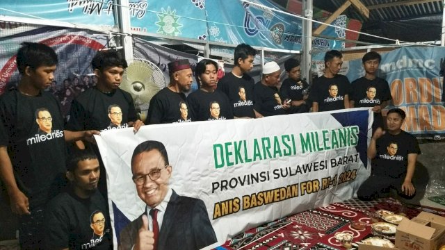 Mileanies Mamaju Bertekad Menangkan Anies Di Mamaju
