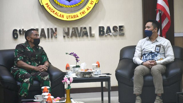 Lantamal VI Makassar Terima Audiensi Ombudsman RI Perwakilan Provinsi Sulawesi Selatan