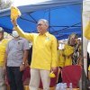 Bikin Acara Politik di Lokasi Bekas Kebakaran, Ketua Golkar Sulsel dan Kepala Bank Sulselbar Sinjai Dikritik