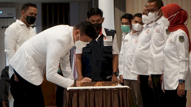 Dilantik Adnan Jadi Ketua PMI Luwu Utara, Indah: Saya Bangga Ber-PMI