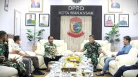 Dandim 1408/Makassar Temui Ketua DPRD Rudianto Lallo, Ini Pembahasannya