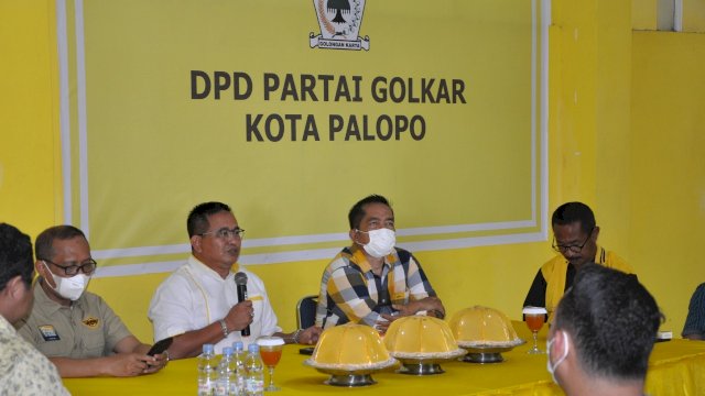 Anggota DPR RI Muhammad Fauzi Konsolidasi DPD Golkar se-Luwu Raya