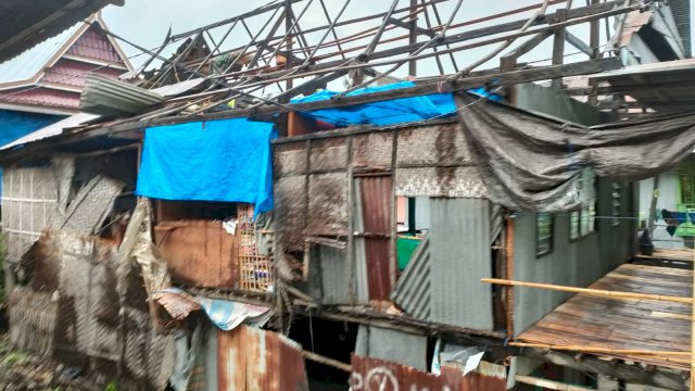 Angin Puting Beliung Rusak Rumah di Jeneponto, Andi Sudirman Perintahkan BPBD Sulsel Kirimkan Bantuan