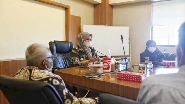 Wawali Exit Meeting Bersama Perwakilan BPK Rl, Bahas LKPD Pemkot Makassar Tahun 2021