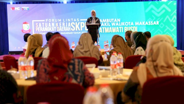 Wakil Wali Kota Makassar Fatmawati Rusdi. 