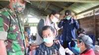 Suaib Mansyur Pantau Program Vaksin di Seko