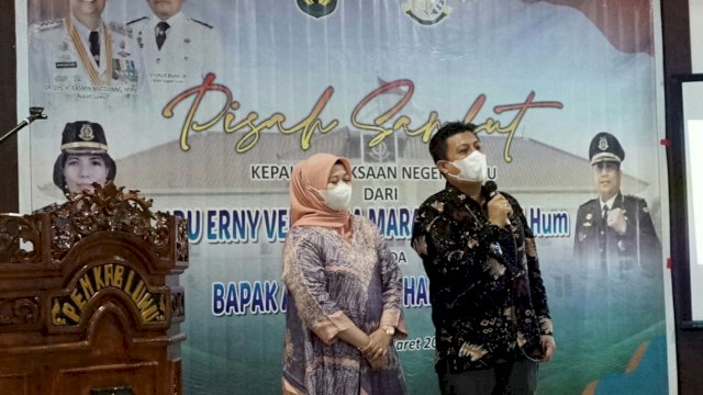 Pisah Sambut Kajari Luwu, Bupati Apresiasi Karya Erny Veronica Maramba